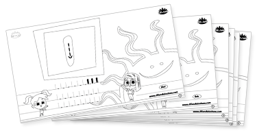Lili & Lola: The Persian Alphabet Alefba Tracing Sheets - All Letters
